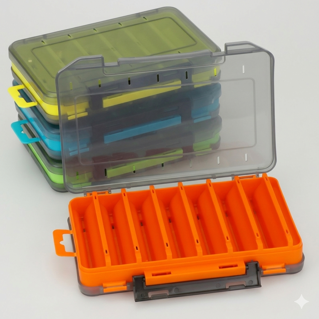 Strong Double sided tackle box