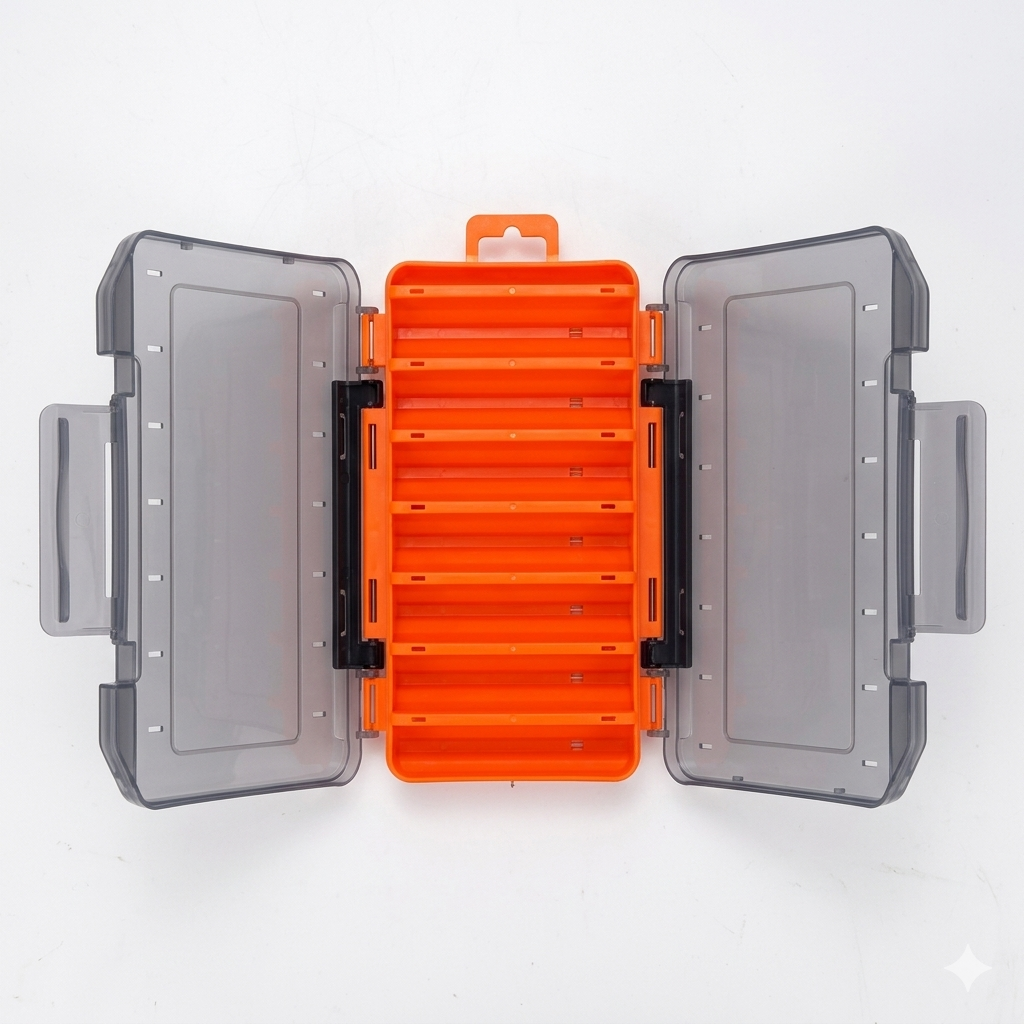 Strong Double sided tackle box