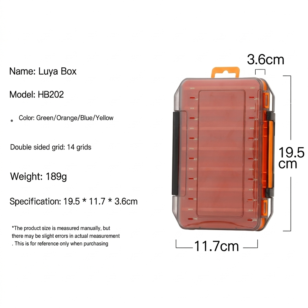Strong Double sided tackle box